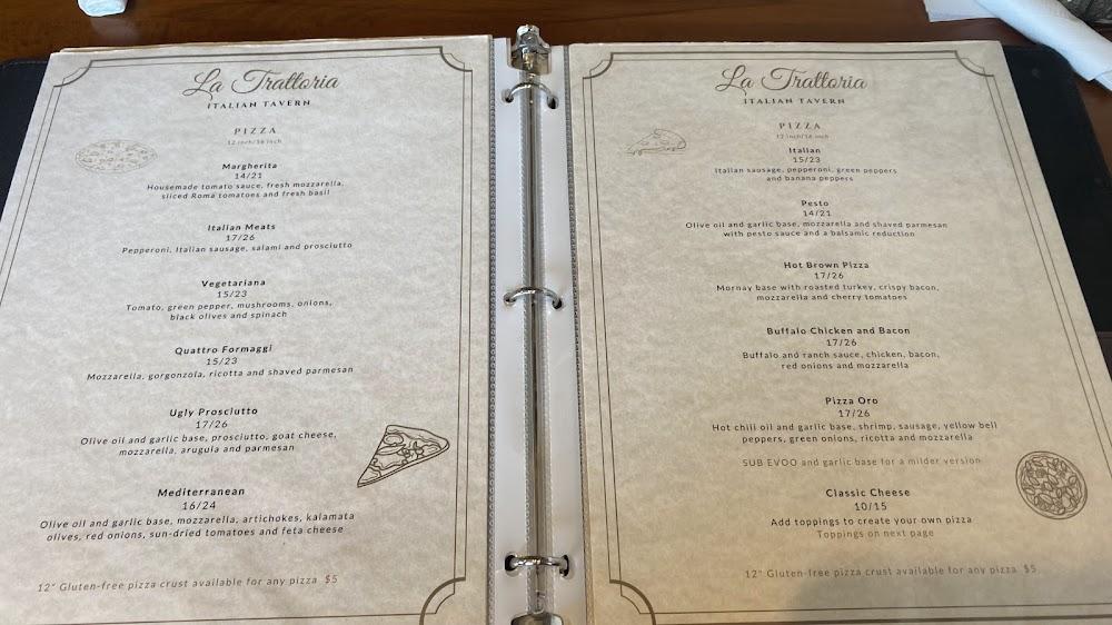 La Trattoria Menu image 3
